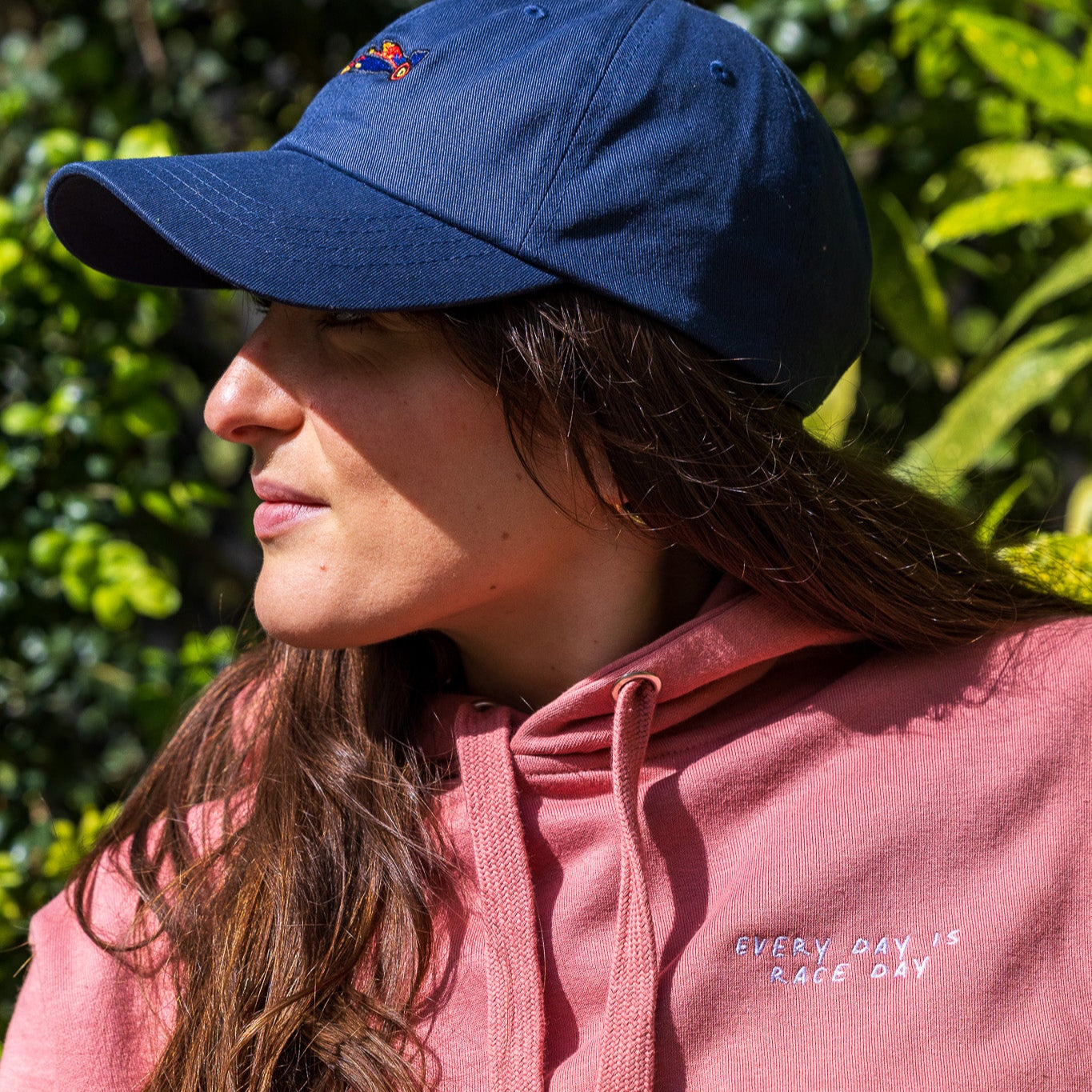 Hoodie - Every Day Is Race Day - Light Pink