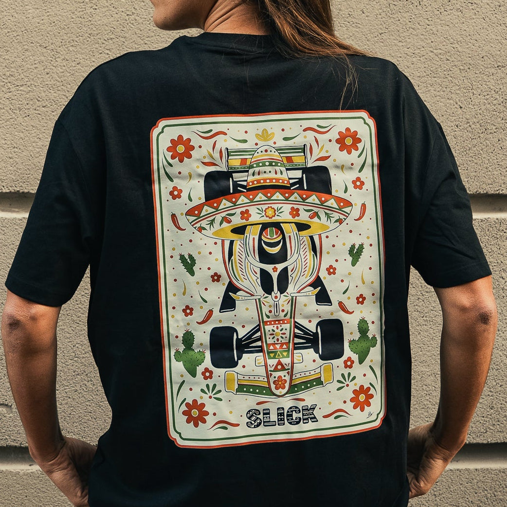 T-SHIRT MEXIQUE NOIR