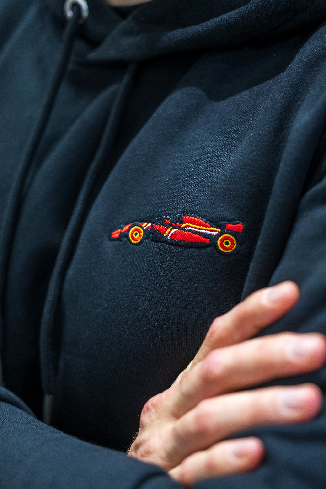 Sweatshirt - Embroidered Single-seater - Ferrari