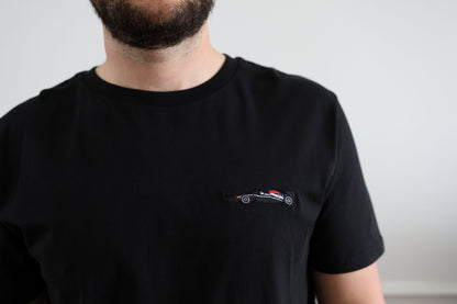 T-shirt monoplace brodée - Mercedes