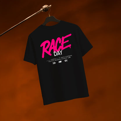 T-SHIRT « RACE DAY » NOIR