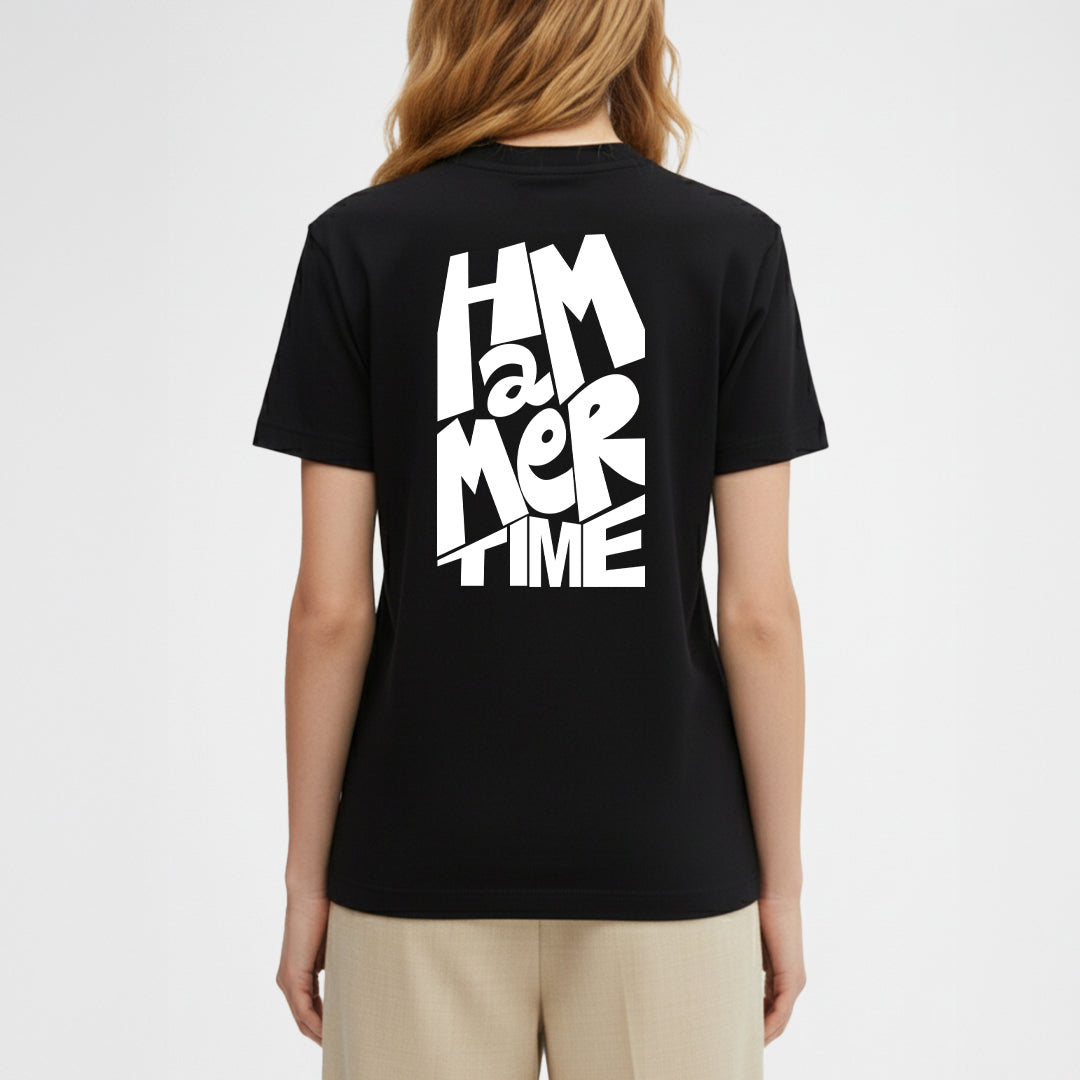 T-SHIRT « HAMMER TIME » NOIR