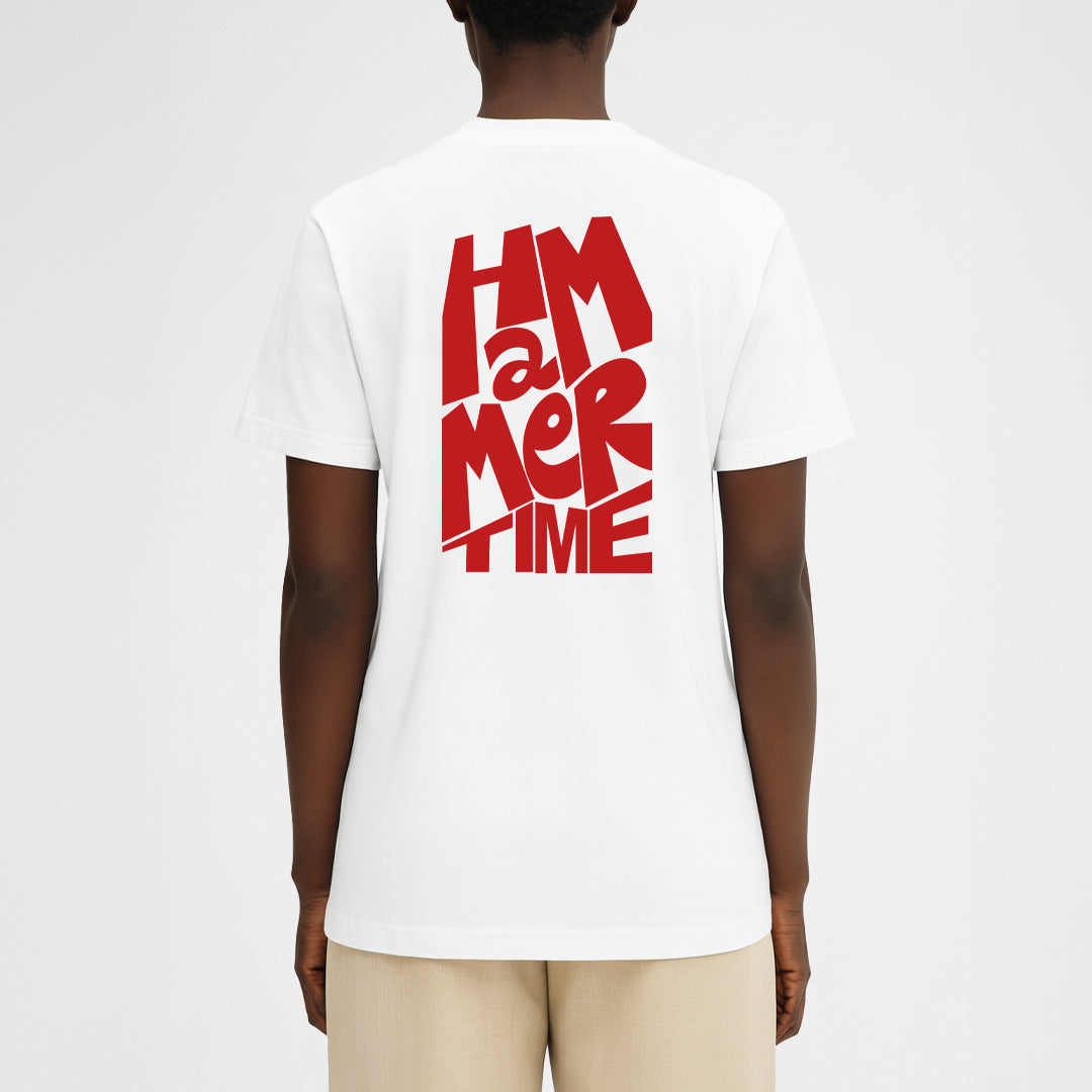 T-SHIRT « HAMMER TIME » BLANC