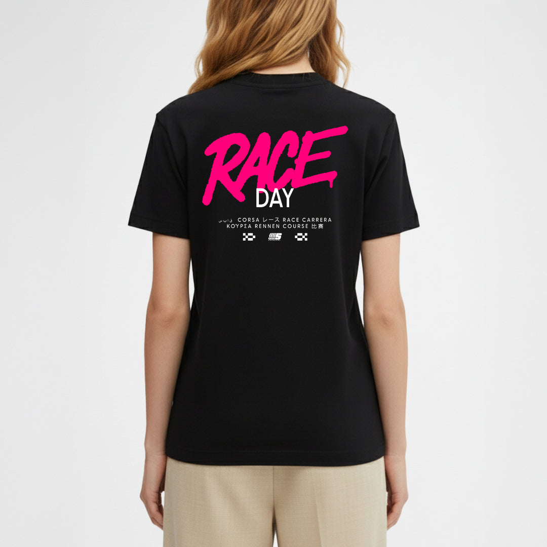 T-SHIRT « RACE DAY » NOIR