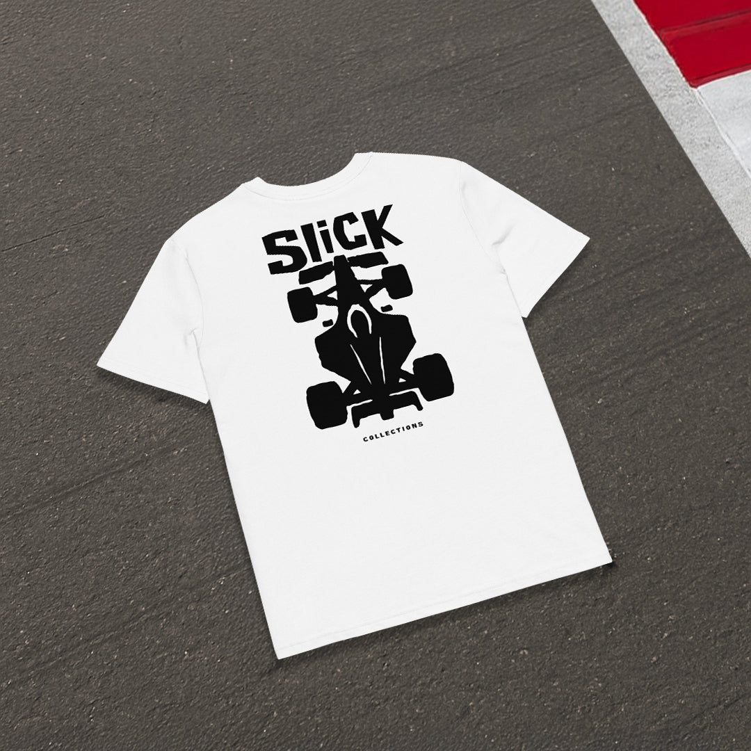 T-SHIRT « ABSTRAIT » BLANC