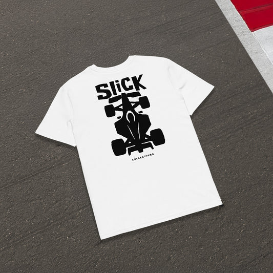 T-SHIRT « ABSTRAIT » BLANC