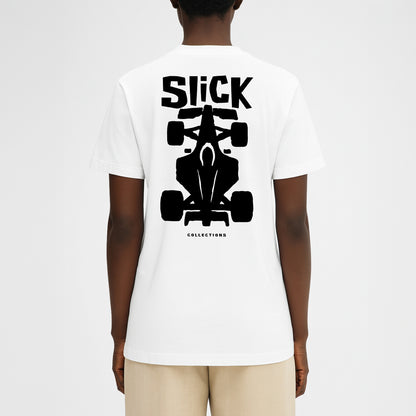 T-SHIRT « ABSTRAIT » BLANC