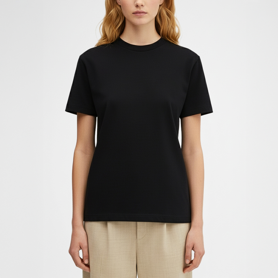 T-SHIRT "KEEP PUSHING" NOIR