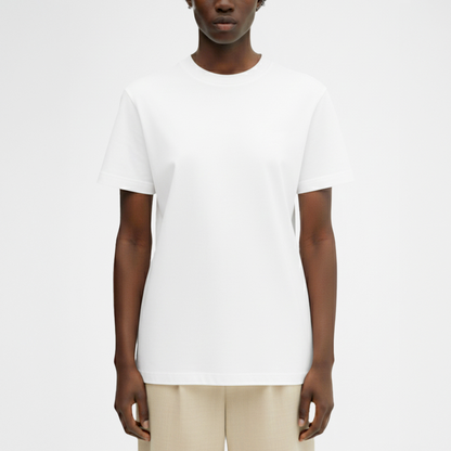 T-SHIRT "DRIVE" BLANC