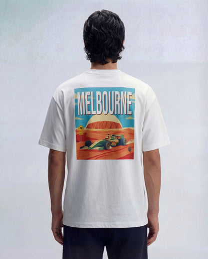 T-SHIRT « MELBOURNE » BLANC