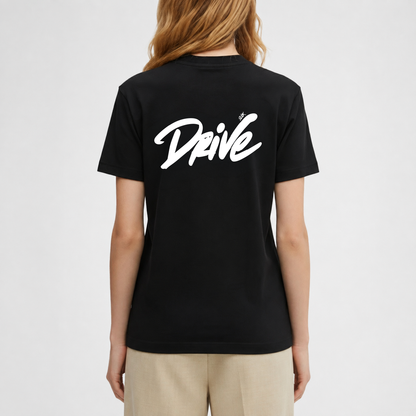 T-SHIRT "DRIVE" NOIR