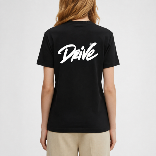 T-SHIRT "DRIVE" NOIR