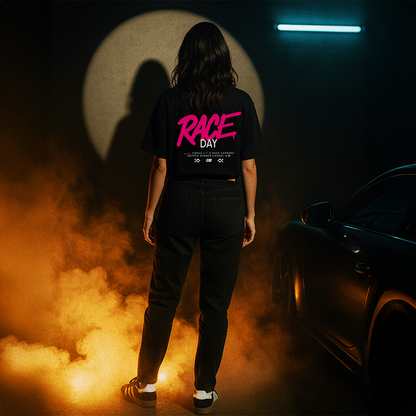 T-SHIRT « RACE DAY » NOIR