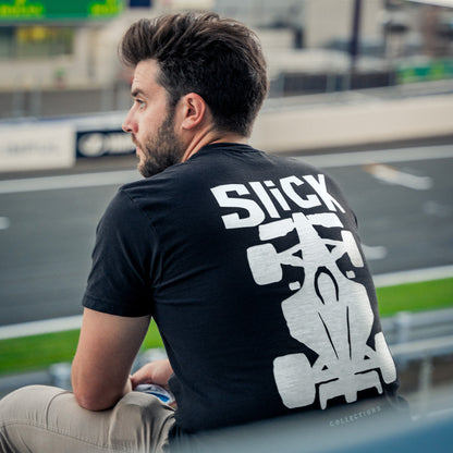 T-SHIRT « ABSTRAIT » NOIR