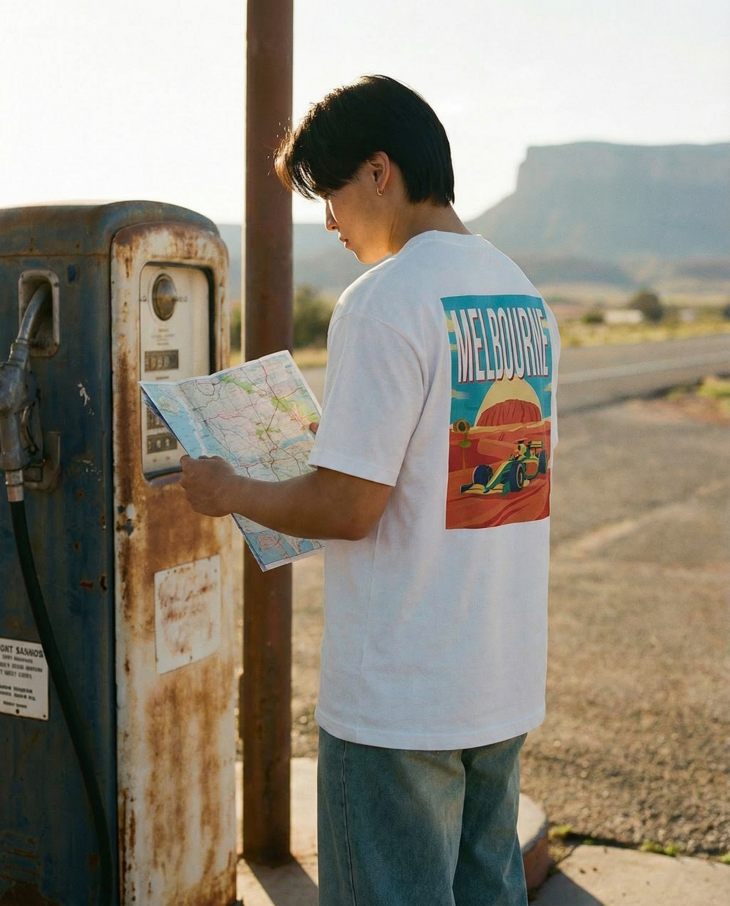 T-SHIRT « MELBOURNE » BLANC