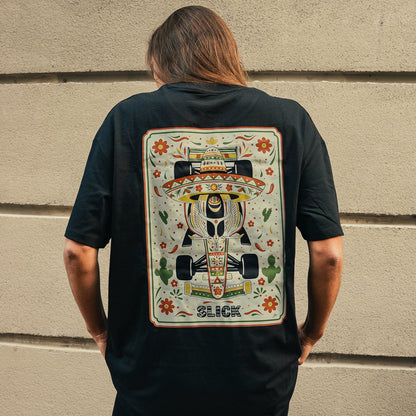 T-SHIRT MEXIQUE NOIR
