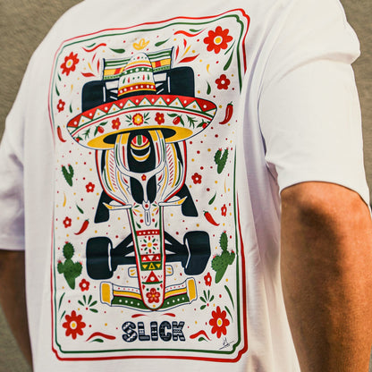 T-SHIRT MEXIQUE BLANC