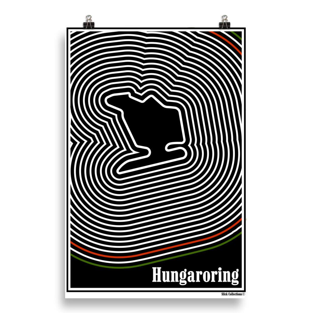 Affiche - Dark Hungaroring - Slick Collections