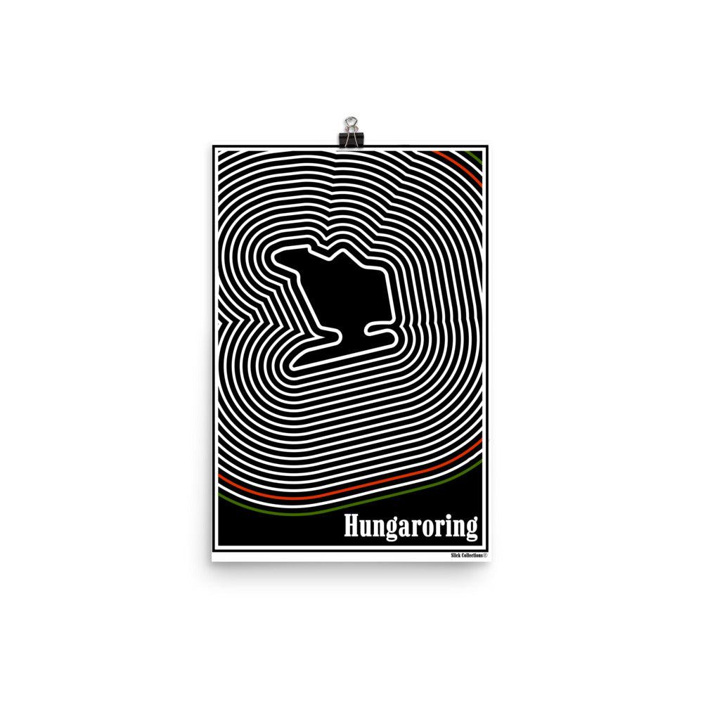 Affiche - Dark Hungaroring - Slick Collections