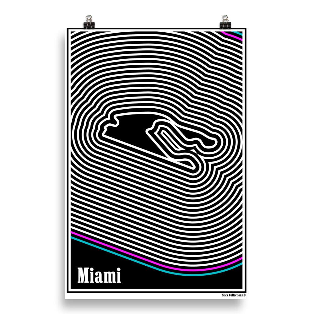 Affiche - Dark Miami - Slick Collections