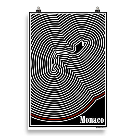 Affiche - Dark Monaco - Slick Collections