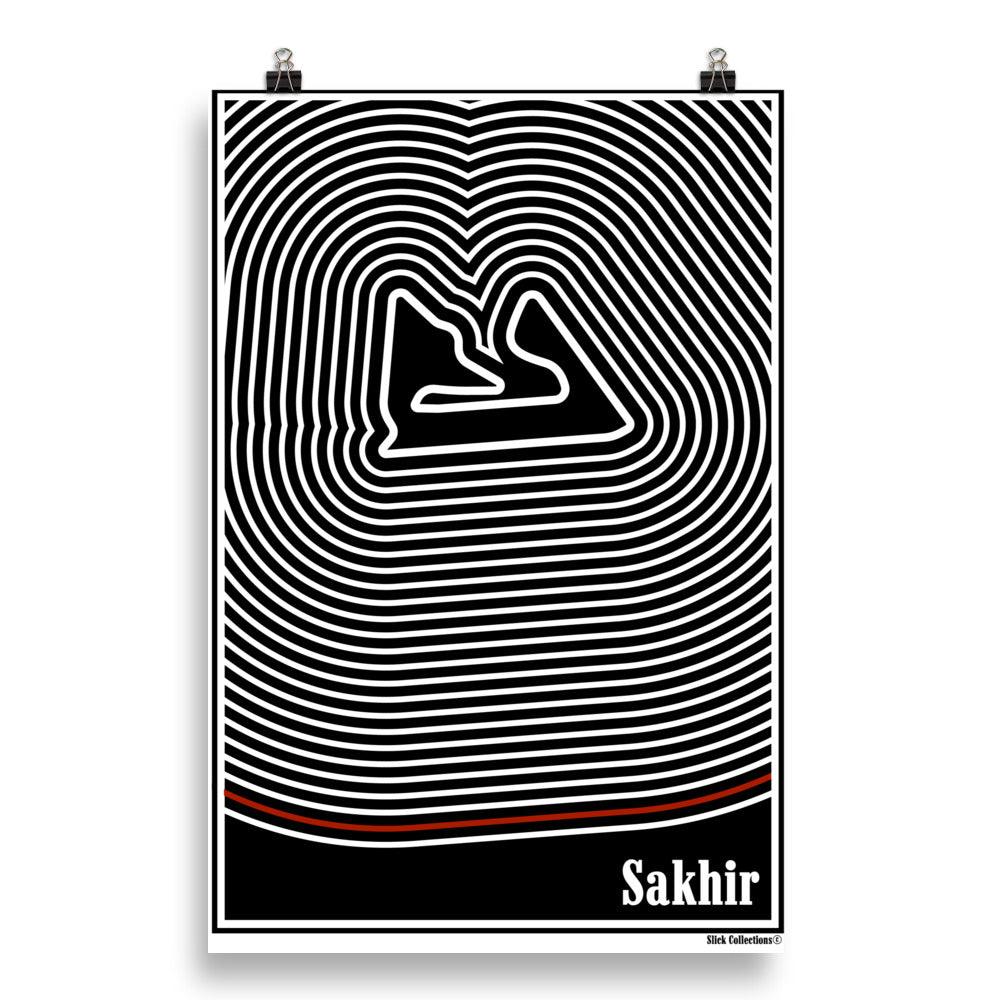 Affiche - Dark Sakhir - Slick Collections