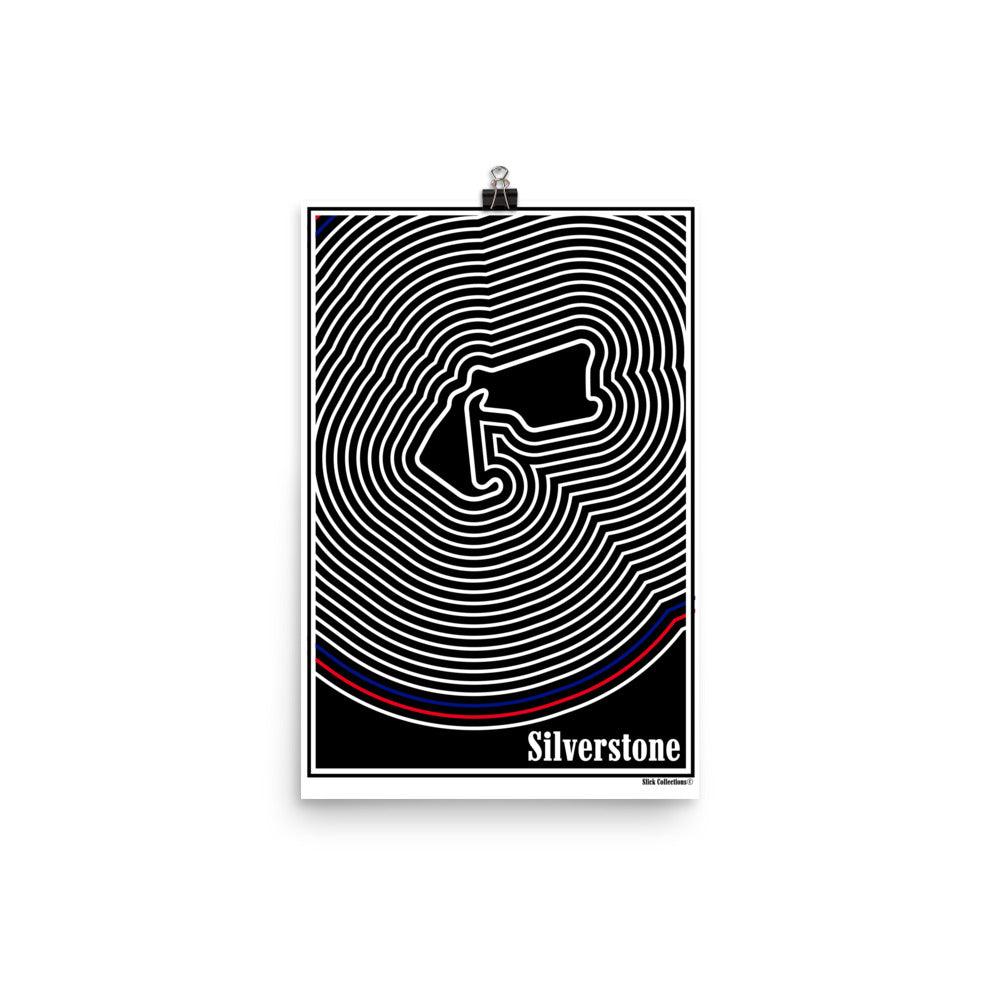 Affiche - Dark Silverstone - Slick Collections