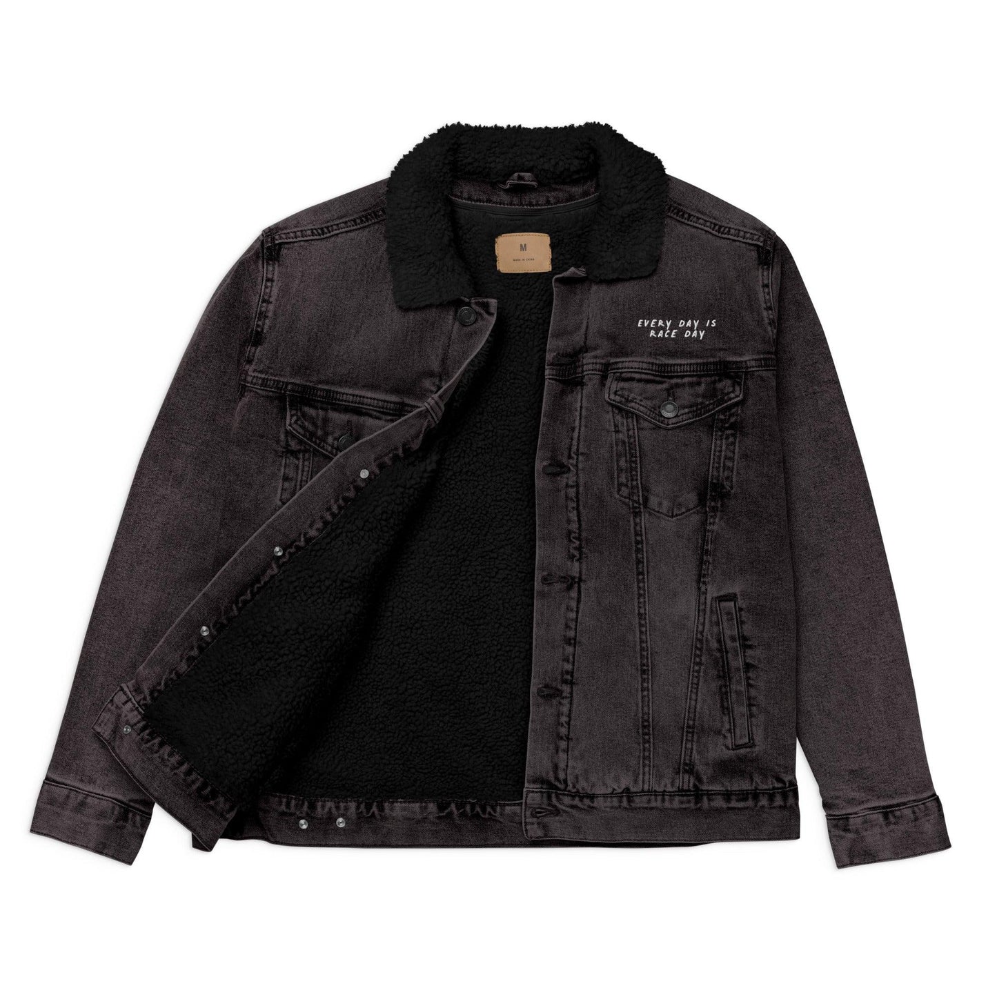 Sherpa Jacket - Black - Slick Collections