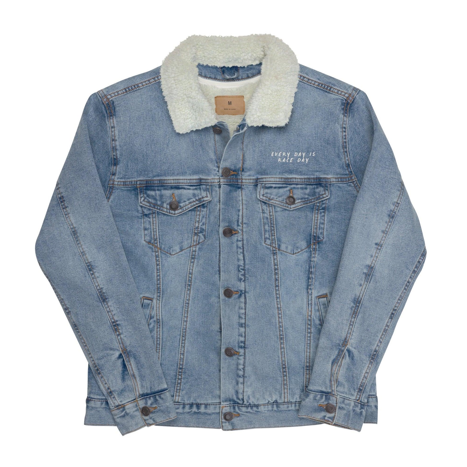 Sherpa Jacket - Blue Jeans - Slick Collections