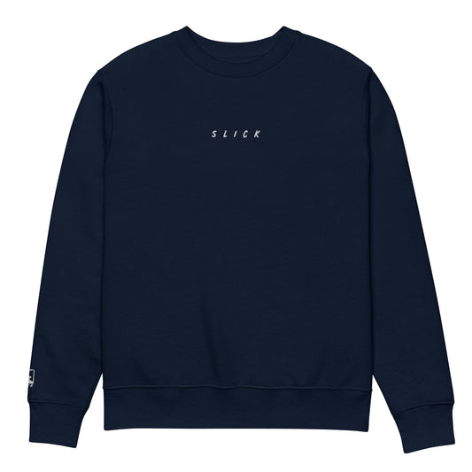 Sweatshirt - Slick type - col rond