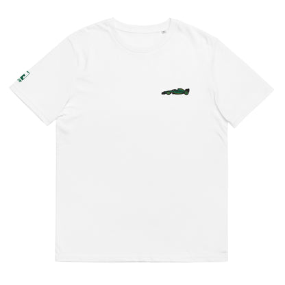 Embroidered single-seater t-shirt - Aston Martin