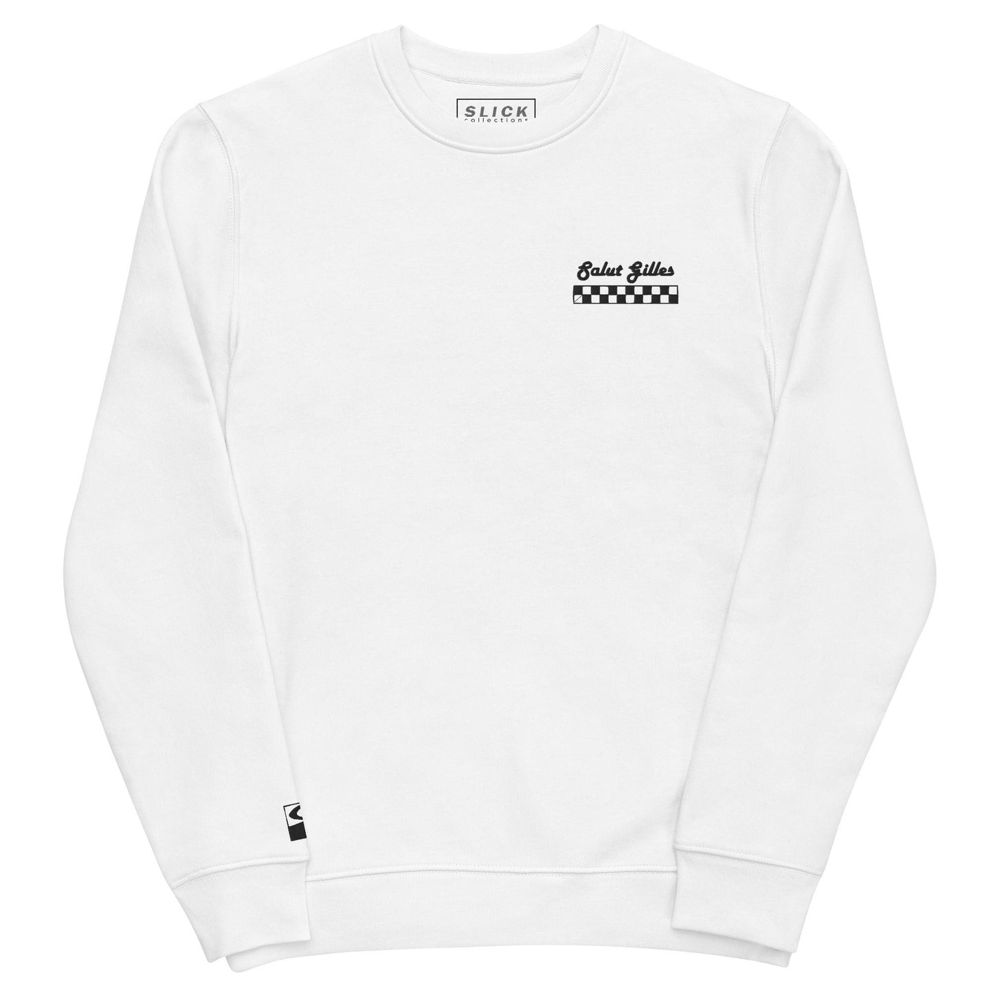 Sweatshirt col rond - Salut Gilles - Clair | Slick Collections