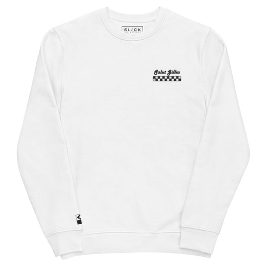 Sweatshirt col rond - Salut Gilles - Clair | Slick Collections