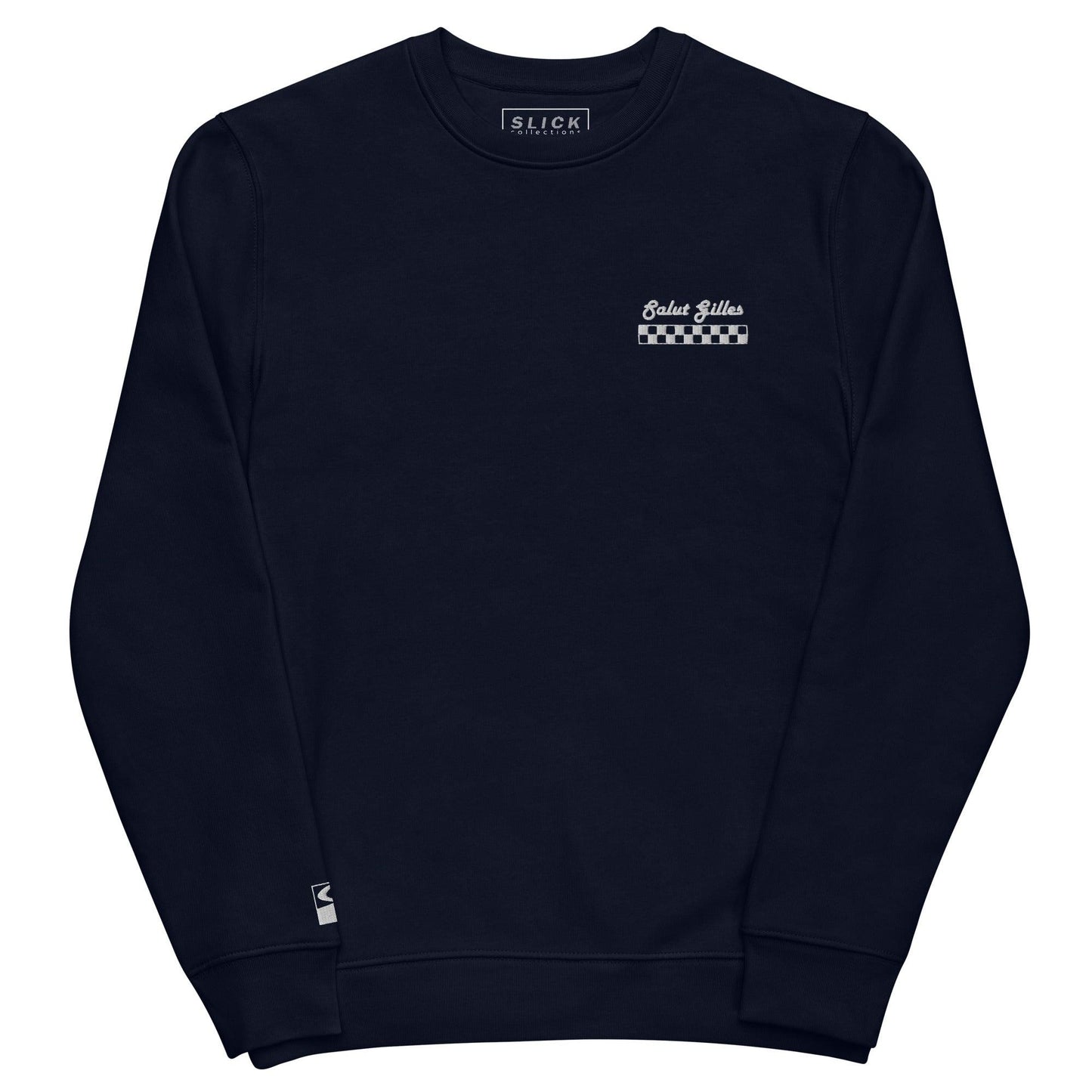 Sweatshirt col rond - Salut Gilles - Foncé | Slick Collections